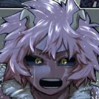 😭 emoji ✨💕Mina Ashido💕✨ Telegram sticker 22 of 70