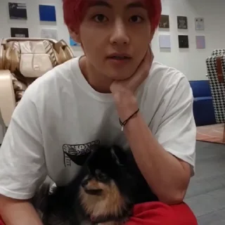 🧣 emoji taehyung @jeonlie Telegram sticker 24 of 35