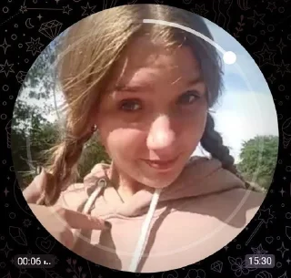 👉 emoji Ксюша хорошая Telegram sticker 6 of 34