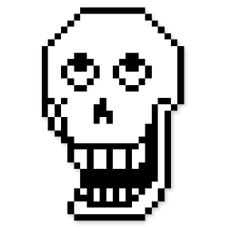 🍝 emoji Papyrus : : @stickers_undertale Telegram sticker 22 of 25