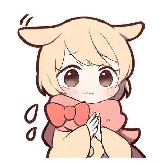 😳 emoji Сладкий зайчик @nyasticks Telegram sticker 15 of 41