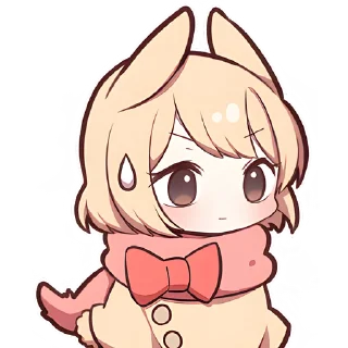 🙂 emoji Сладкий зайчик 3 @Nyasticks Telegram sticker 7 of 41