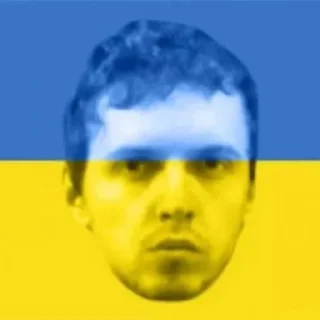 🙁 emoji Слава Україні Telegram sticker 5 of 29