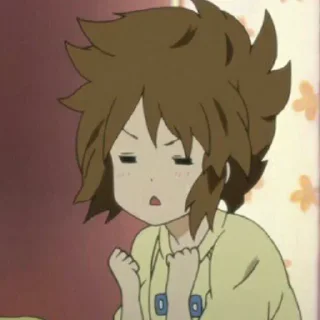 😴 emoji Animemes by @anime_stickerr Telegram sticker 14 of 20