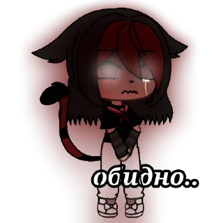 😞 emoji Kitty cat Telegram sticker 16 of 40