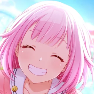 😁 emoji Emu Otori ✩ Telegram sticker 10 of 92