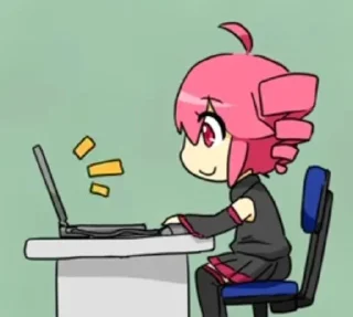 😊 emoji vocaloids Telegram sticker 4 of 120