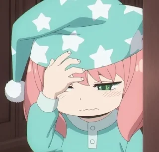 🥱 emoji Аня 2/Семья шпиона Telegram sticker 7 of 42