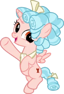 🙂 emoji Cozy Glow | @MyLittlePony_bots Telegram sticker 20 of 106