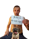 😒 emoji Мопс дядя пёс Telegram sticker 22 of 113