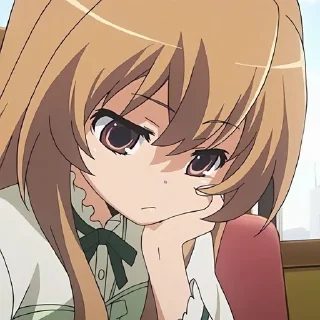 🫤 emoji Taiga by @Astra1iX Telegram sticker 11 of 24