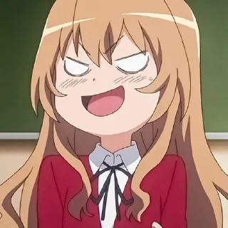 😼 emoji Taiga by @Astra1iX Telegram sticker 1 of 24