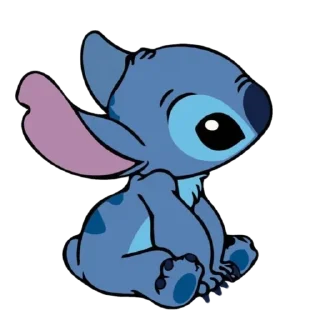🤔 emoji Cute Stitch by @peach_artworld Telegram sticker 5 of 21