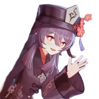 Sticker from Cute Genshin by @peach_artworld