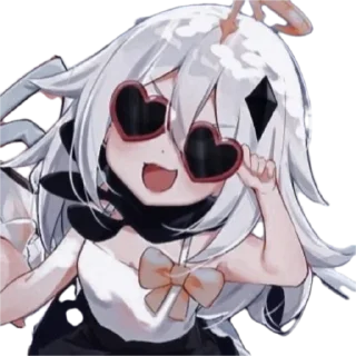 😎 emoji Cute Paimon by @peach_artworld Telegram sticker 6 of 30