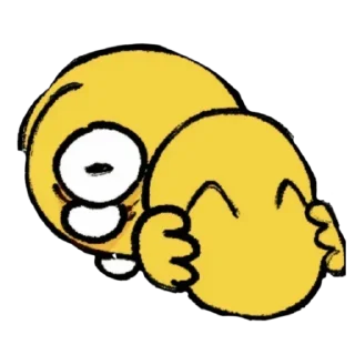 😟 emoji Смайлы: @Pea4_stickerbot Telegram sticker 17 of 36