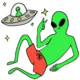 👽 emoji 𓄼 𝘁𝗲𝗹𝗲 | @hussione 𓄹 Telegram sticker 6 of 20
