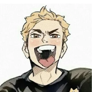 😝 emoji Atsumu sex Telegram sticker 22 of 39