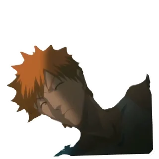 😴 emoji Bleach - ReBørner Telegram sticker 21 of 39