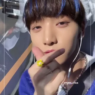 🤟 emoji ✮︎ xikers ‘’ @haicheng8. Telegram sticker 9 of 46
