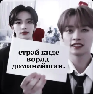 Sticker from минхо плохого не скажет)