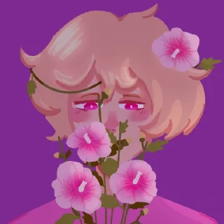 😓 emoji 🌺PINKZA🌸 Telegram sticker 7 of 42