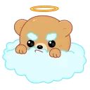 😠 emoji Мишка Амур (@TgSticker) Telegram sticker 23 of 24