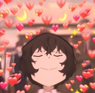 ❤ emoji писатели и сердечки Telegram sticker 14 of 38