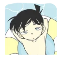 😒 emoji Detective Conan 1 Telegram sticker 18 of 40