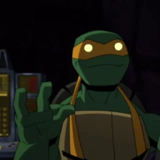 👋 emoji Batman vs. TMNT @flowwercat Telegram sticker 21 of 38
