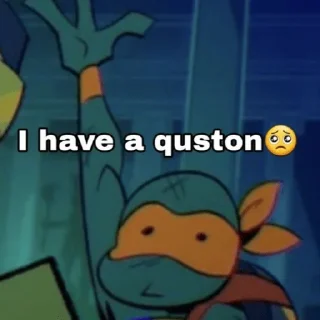 😐 emoji TMNT Telegram sticker 23 of 40