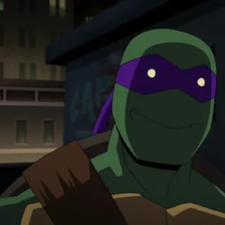 ☝️ emoji Batman vs. TMNT @flowwercat Telegram sticker 7 of 38