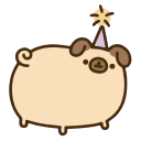 🎉 emoji AnimatedPusheen @IMG2D Telegram sticker 7 of 50