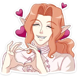 ❤️ emoji Вампир Ян :: @stickroom Telegram sticker 19 of 48