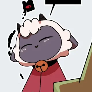 🐏 emoji культ овечек бее Telegram sticker 24 of 40
