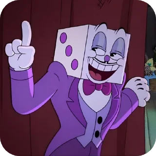 🎲 emoji King dice!! Telegram sticker 5 of 46