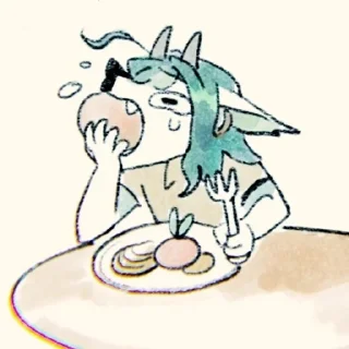 😓 emoji TCoL random stuff Telegram sticker 14 of 100