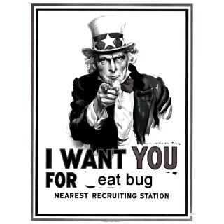 👉 emoji I am not eating bugs Telegram sticker 18 of 19