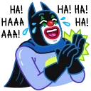 🤣 emoji Batman vs. Life Crisis Telegram sticker 8 of 35