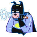 🚬 emoji Batman vs. Life Crisis Telegram sticker 14 of 35