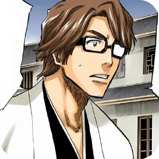🍵 emoji ●Aizen Sosuke | ★ Telegram sticker 17 of 76