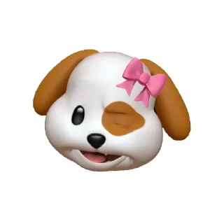 Sticker from cute dog🎀