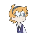 😑 emoji Little Witch Academia Telegram sticker 22 of 40