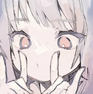 🤩 emoji Аниме стики @SozdaiStickeriBot Telegram sticker 16 of 32