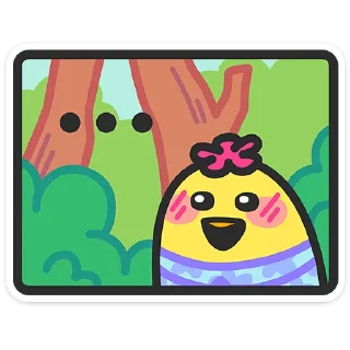 😍 emoji Утя-путя • @TgSticker Telegram sticker 19 of 49