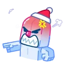 😡 emoji Ice Man Telegram sticker 7 of 22
