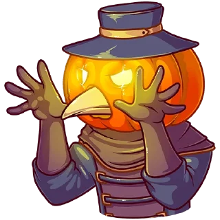 🎃 emoji Доктор Счастье | @sovavrestickers Telegram sticker 24 of 49