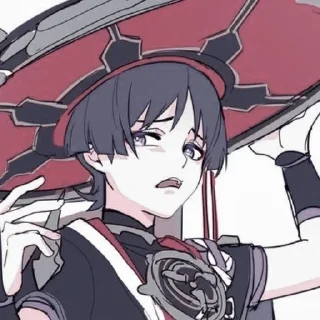 📎 emoji scaramouche Telegram sticker 5 of 40
