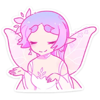 🧚‍♀ emoji Физи без надписей @TgSticker Telegram sticker 6 of 49