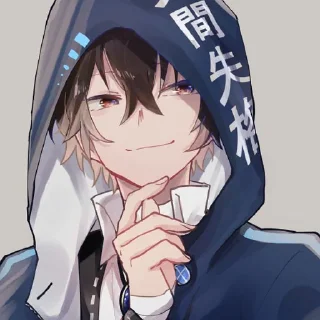 😏 emoji ᯓ ☠ ⋆ ࣪ 𝐷𝑎𝑧𝑎𝑖 @anime_world_he ₊˚. Telegram sticker 14 of 25